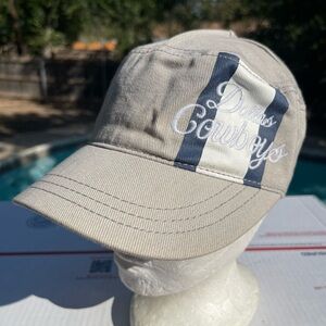 NFL Dallas Cowboys Cadet Military Style Hat Cap Football Women's One Size
